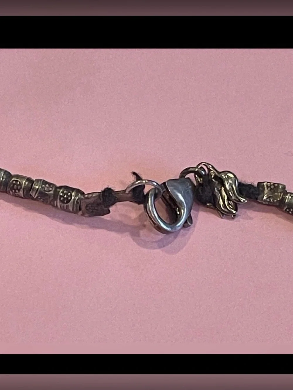 Sterling Silver & Meteorite Necklace #8350